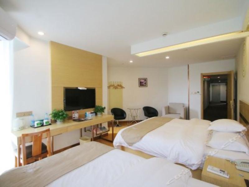 Greentree Inn Shanghai Minhang District Beiqiao Subway Station Express Hotel Exterior photo