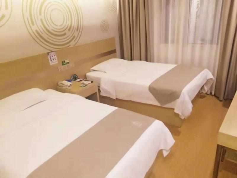 Greentree Inn Shanghai Minhang District Beiqiao Subway Station Express Hotel Exterior photo
