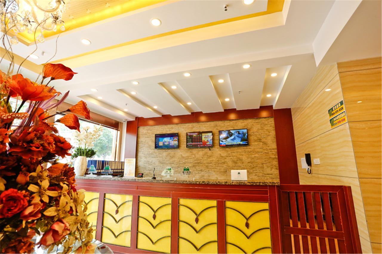 Greentree Inn Shanghai Minhang District Beiqiao Subway Station Express Hotel Exterior photo