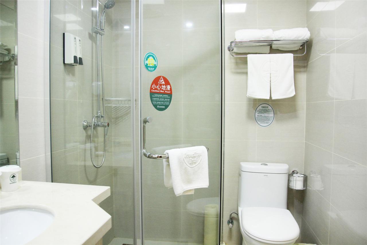 Greentree Inn Shanghai Minhang District Beiqiao Subway Station Express Hotel Exterior photo